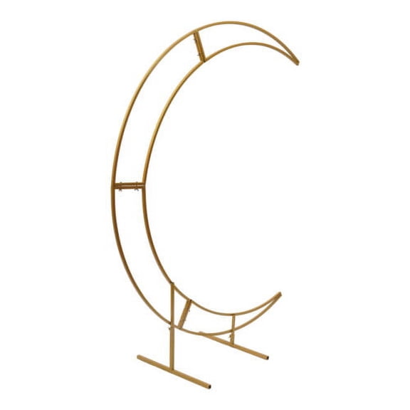 Wedding Moon Arch Backdrop Metal Stand Flower Rack Frame Garden Party Decor