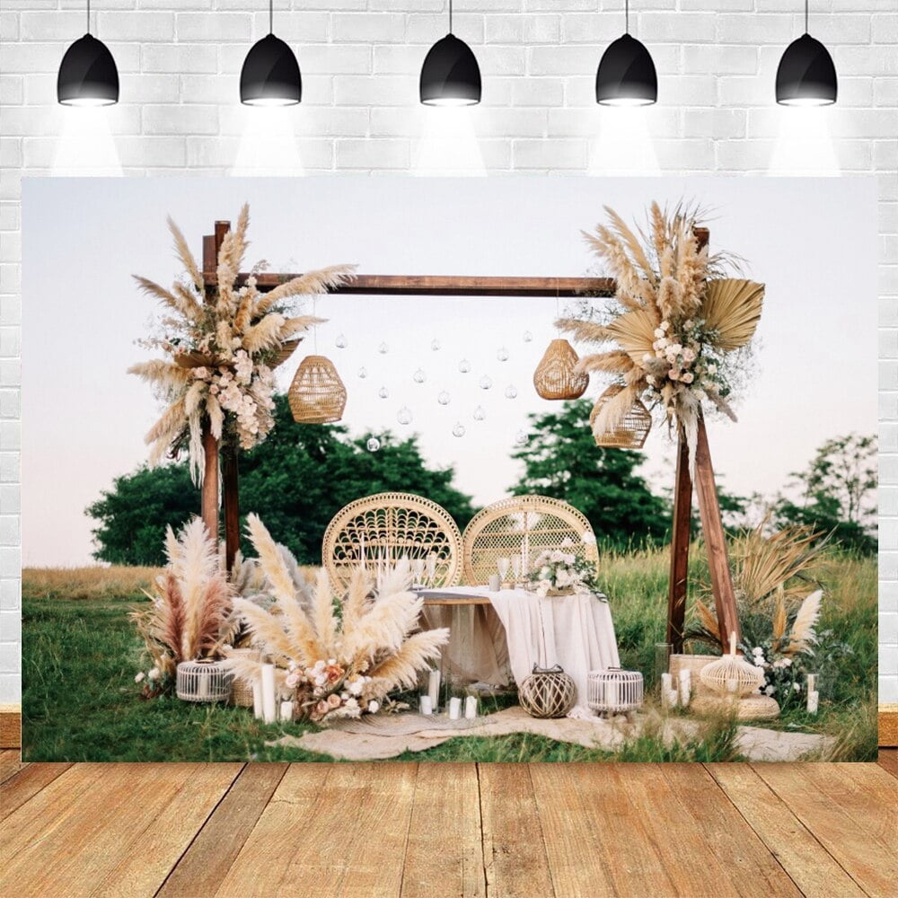 Wedding Outdoor Scenes Backdrop Decor Flower Bridal Shower Baby ...