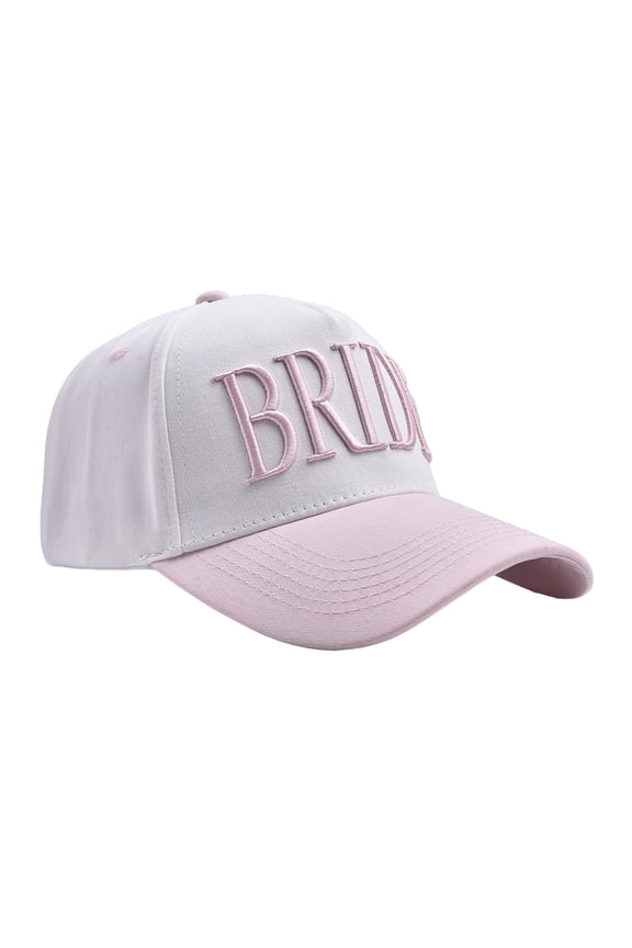 Wedding Party Bride Hat Breathable Cotton Embroidery Design Perfect For Bride Outdoor