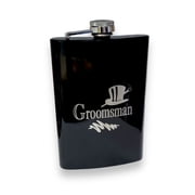Wedding Party Gifts BEST MAN GROOMSMAN Flasks and Lighters