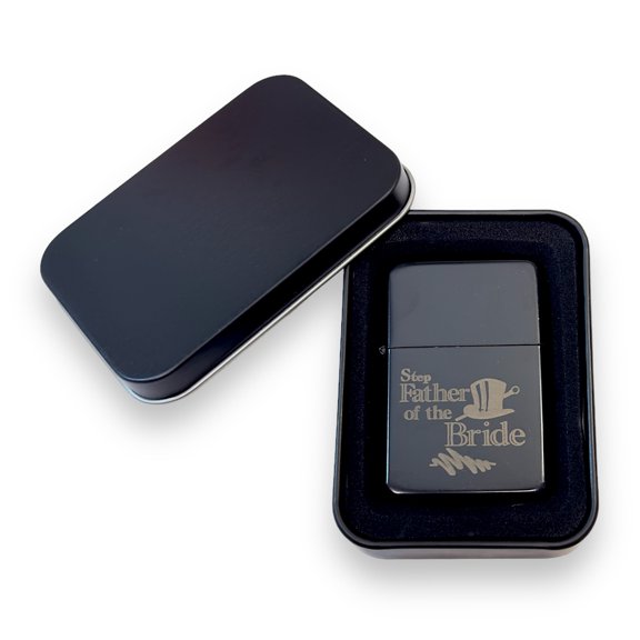 Wedding Party Gifts BEST MAN GROOMSMAN (Flasks and Lighters)