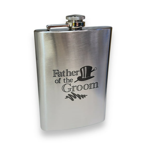 Wedding Party Gifts BEST MAN GROOMSMAN (Flasks and Lighters)