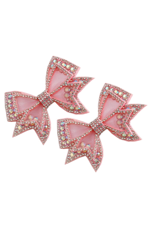 Pink Bowknot Shoe Accessories for Casual and Formal Occasions 1 Pair