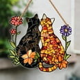 thumbnail image 1 of Wedding Party Supplies Office Decor, Romantic Valentines Day Cat Decorations Ornaments, Valentines Day Ornaments, Valentines Window Decor(1PC), 1 of 6