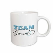 Wedding Party - Team Groom - Blue 11oz Mug mug-47588-1
