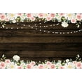 thumbnail image 1 of Wedding Photography Background Bridal Shower Photo Wallpaper Wooden Flower Wall Decoration Props Work Photo Backdrops, 1 of 5