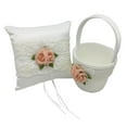 thumbnail image 1 of Wedding Pillow 7.9 inch Bridal Decorative Wedding Supplies Flower Girl Basket for Beach Weddings, Indoor & Outdoor Weddings, 1 of 7