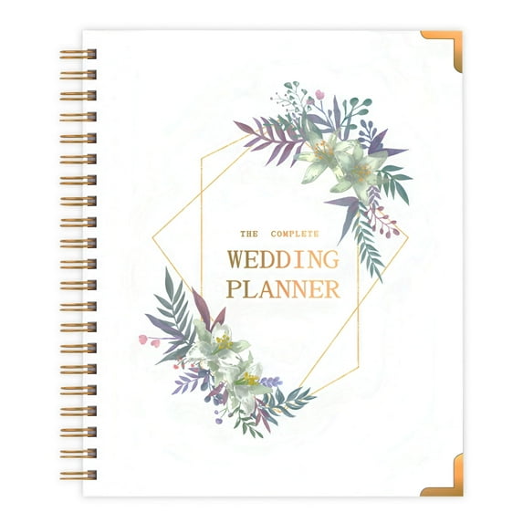 Wedding Planner and Organizer,Wedding Planner Bridal Planning Diary with Wedding Countdown Calendar