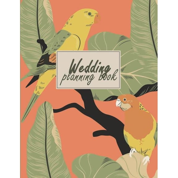 Wedding Planning Book : Guest Book, Wedding Checklist, Perfect Wedding Gift, Wedding Log, Wedding Planning Notebook 120 Pages Large Print 8.5 X 11
