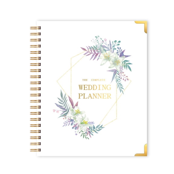 Wedding Planning Notebooks, 9" x 11", All In One Checklists, Budget Organizers, Timeline Trackers for Couples Planning Their Special Day for Home Wedding Planning Use