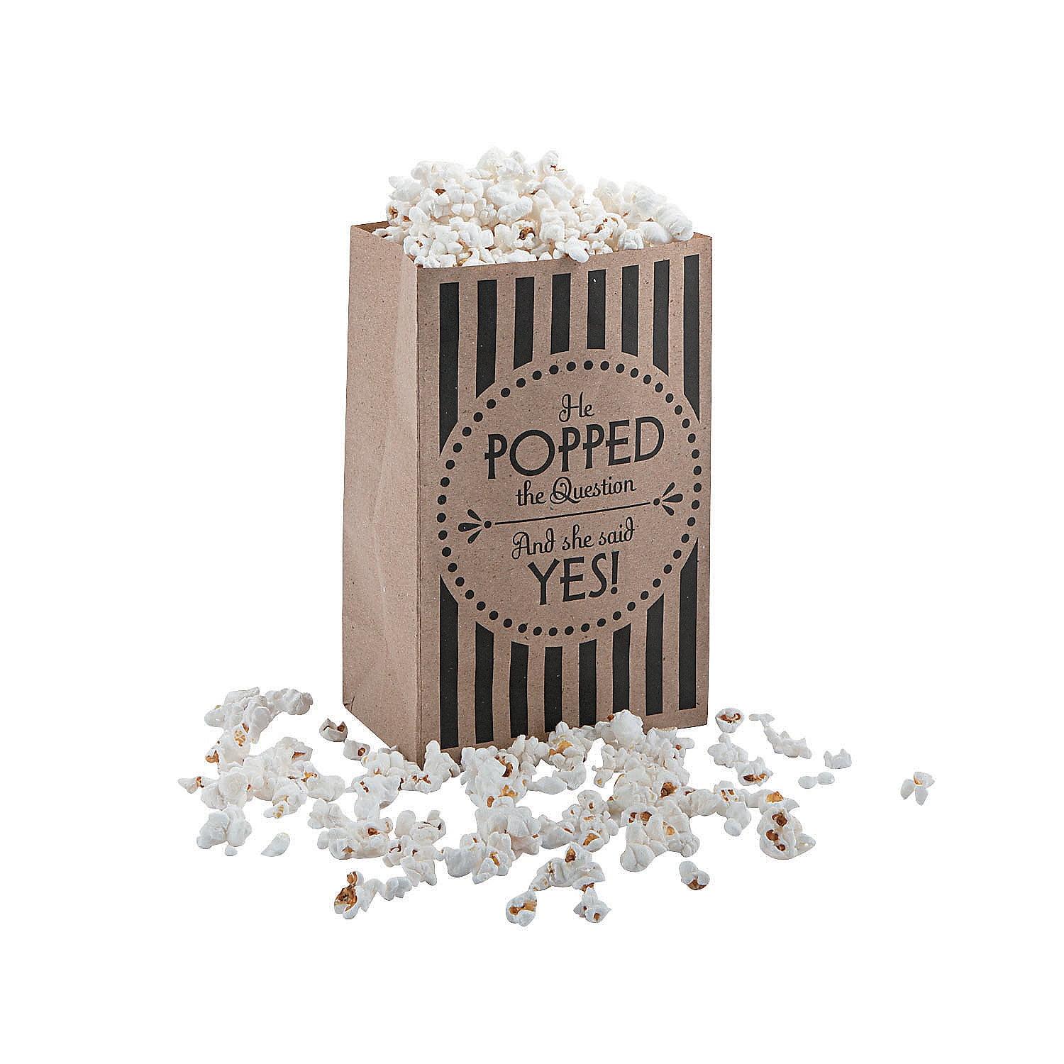 Perfectware - Popcorn 8oz -6ct 8oz Popcorn Portion Packs- Box of 6 Portion Packs