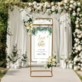 thumbnail image 1 of Wedding Posters Display Stand Backdrop Holder Signs Paintings Photos Rack Decor, 1 of 10