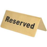 WORGEOUS Golden Stainless Steel Wedding Supplies Table Card for Seat Reservation and Layout 10 Pieces