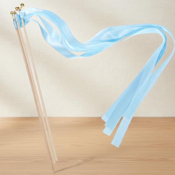 Wedding Ribbon Sticks Party Streamers Sky Blue