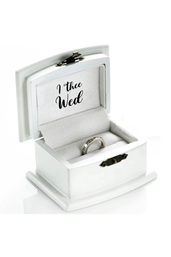 Wedding Ring Bearer Box