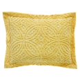 thumbnail image 1 of Wedding Ring Collection Standard Sham in Yellow, 1 of 7