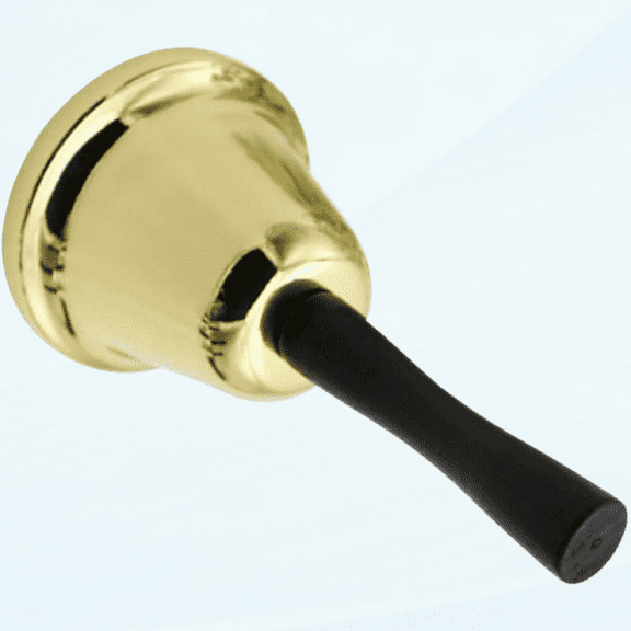 The Wedding Ringer Servant Bell Santa Hand Bell Handbells for Kids Steel Handbell Christmas Hand Bell Bells for Crafts Christmas Loud Ring Bell Hand Bell Metal Call Bell The Bell