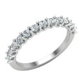 thumbnail image 1 of Wedding Rings Diamond Ring 14K White Gold Anniversary 0.50 CT TW (G,SI), 1 of 5