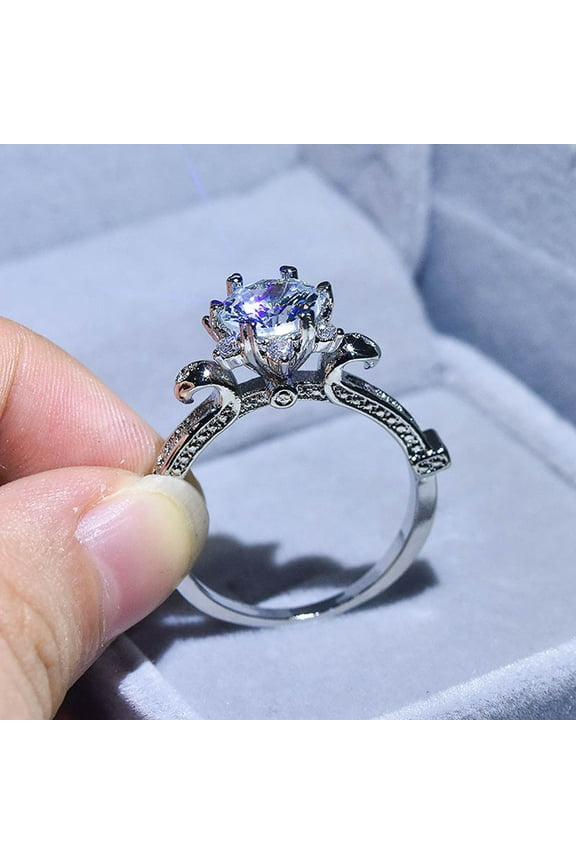 Wedding Rings For Women Wedding Band In Titanium Plated Ring Wedding Ring Engagement Ring Ring for Arthritis for Women Jewelry, Valentine's Day Gift