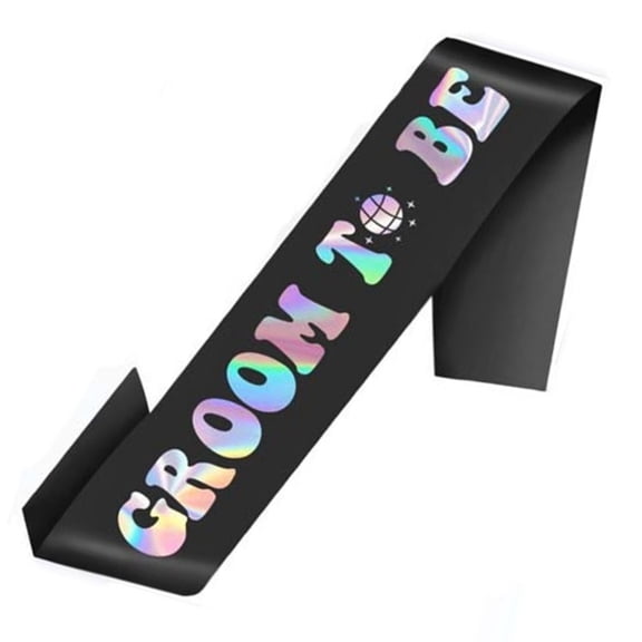 Wedding Sash Western Groom Nacreous Sash Bride Hair Accessoies Elegant