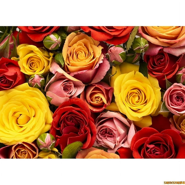 Wedding Sce Arch Flower Photography Backdrops Props Flora Curtain Valtine's Day rs Theme Photo Studio Background FL-16