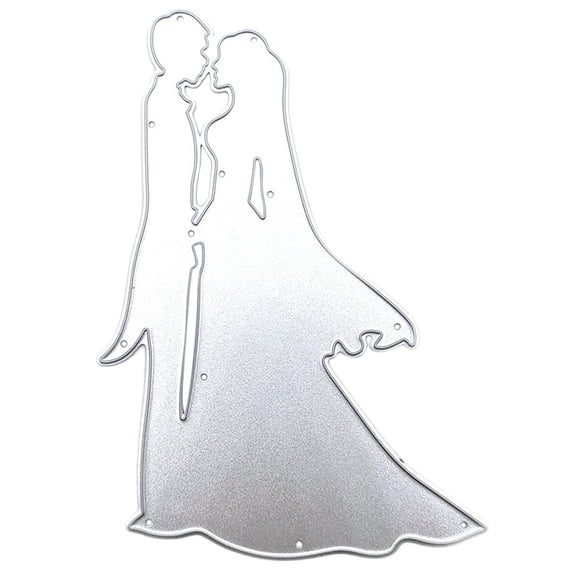 Wedding Scene Metal Die Cuts Stencil Exquisite Scrapbooking Embossing Template