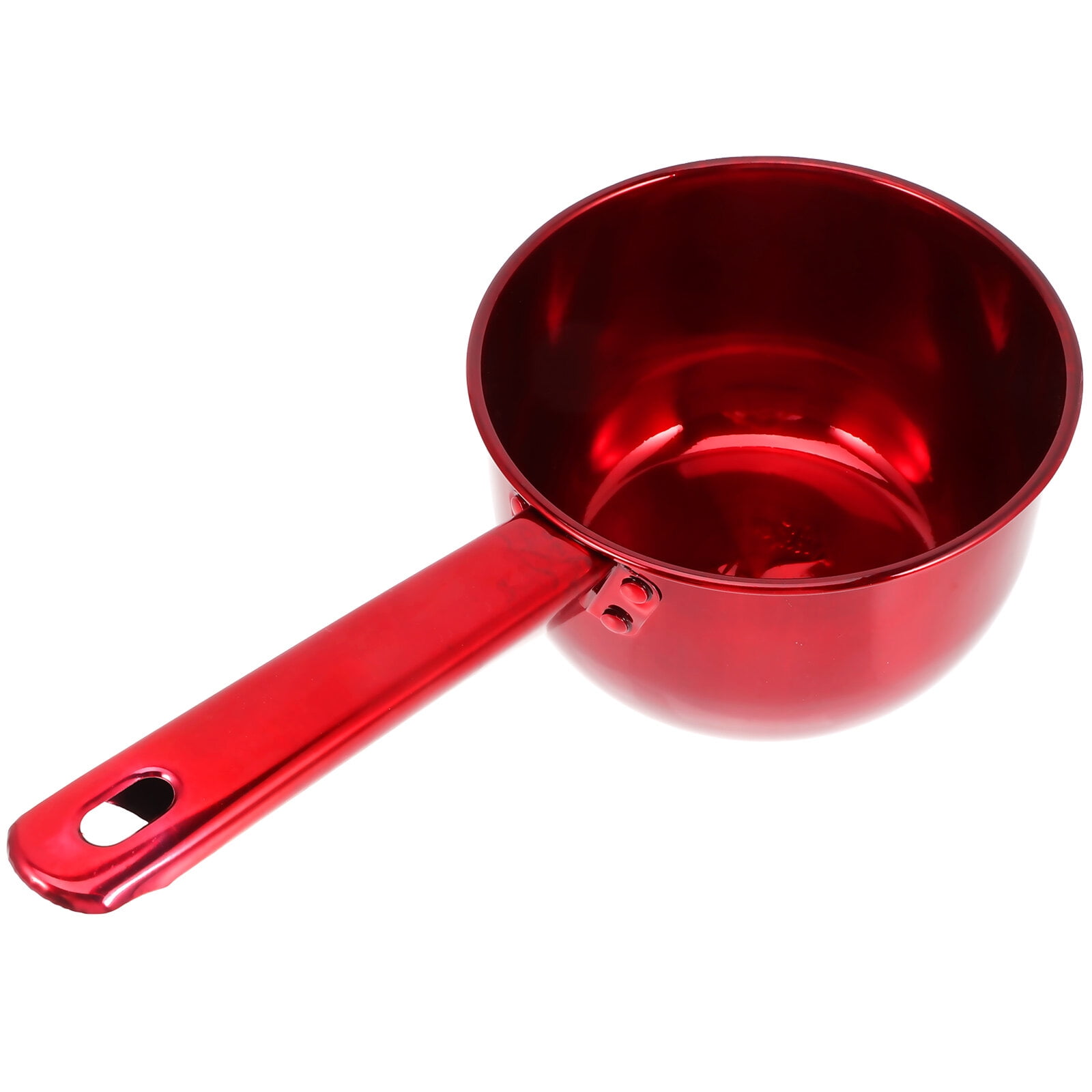Wedding Scoop Stainless Steel Ladle Portable Shampooer Multiuse Water Kitchen Red for Hair