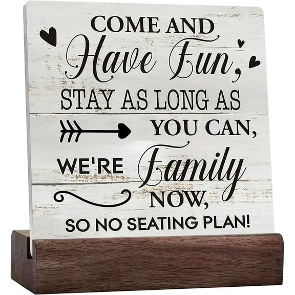 Wedding Seating Ceramic Table Sign Desk Decor Rustic Wedding Reception Ceramic Desk Sign For Home Wedding Entrance Table Decoration