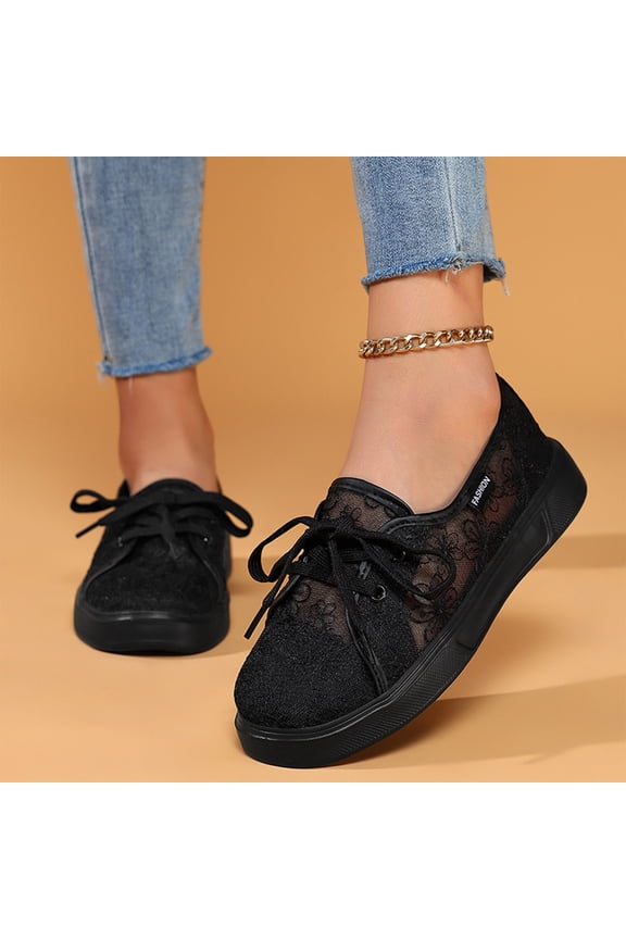 Wedding Shoes Bridal Sneakers Flats Bride Tennis Shoes Flowers Lace Sneakers