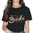 thumbnail image 1 of Wedding Shower Gift for Bridesmaid Best Friends Bride Squad T-Shirt, 1 of 4