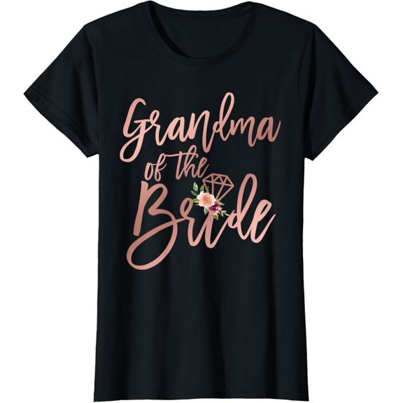 Wedding Shower for Grandma of the Bride from Bride Floral T-Shirt