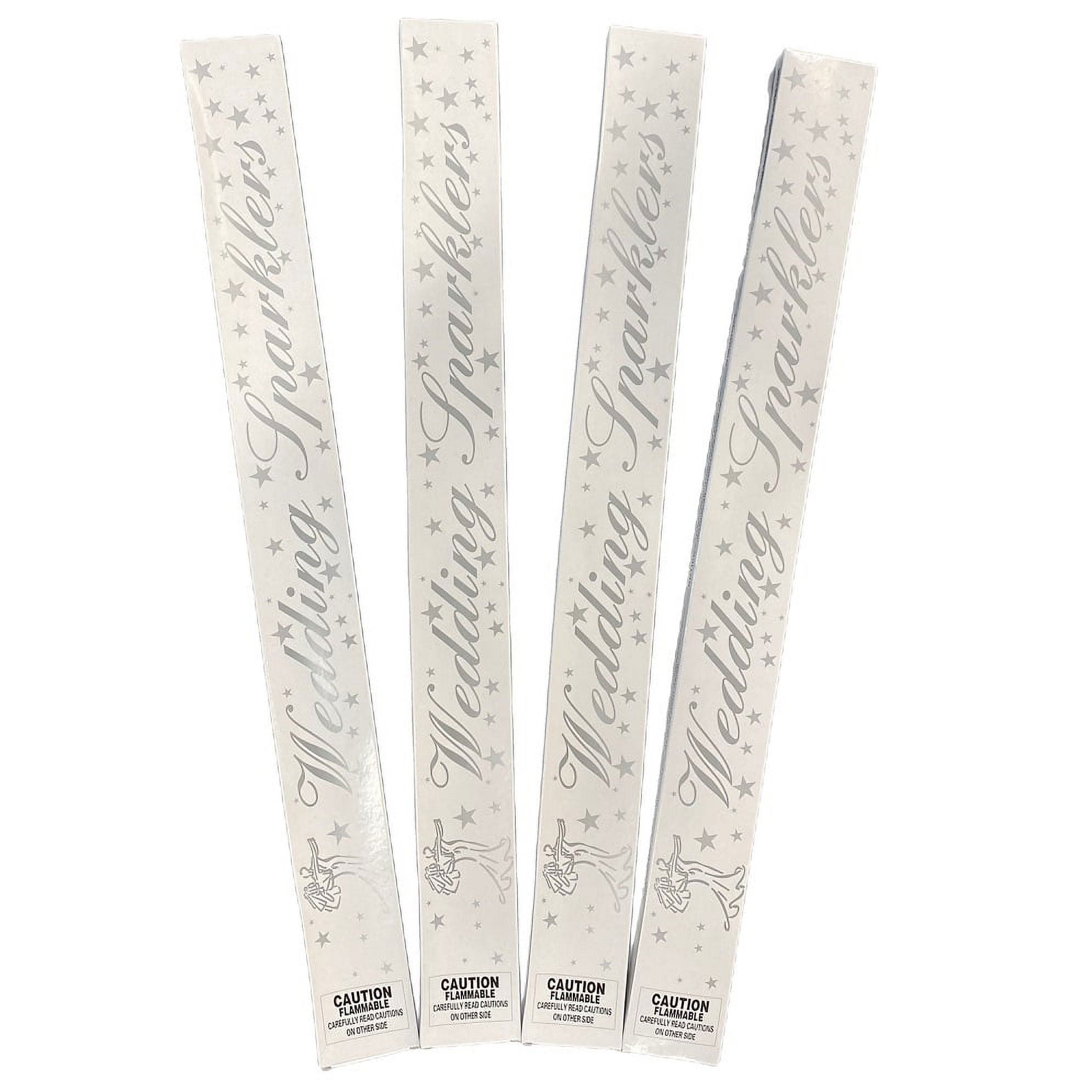 Wedding Sparklers 20 Gold Electric Sparks Wedding Sparklers 32pk