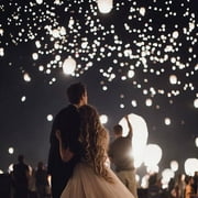 Wedding Sparklers Now | Lantern White Sky | Pack of 18