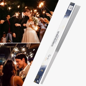 Wedding Sparklers Now Premium 36 Inches | Wedding Gold Sparklers | Pack of 288