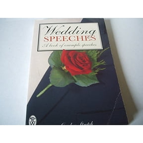 Pre-Owned Wedding Speeches: A Book of Example Speeches (Paperback) 0716020386 9780716020387