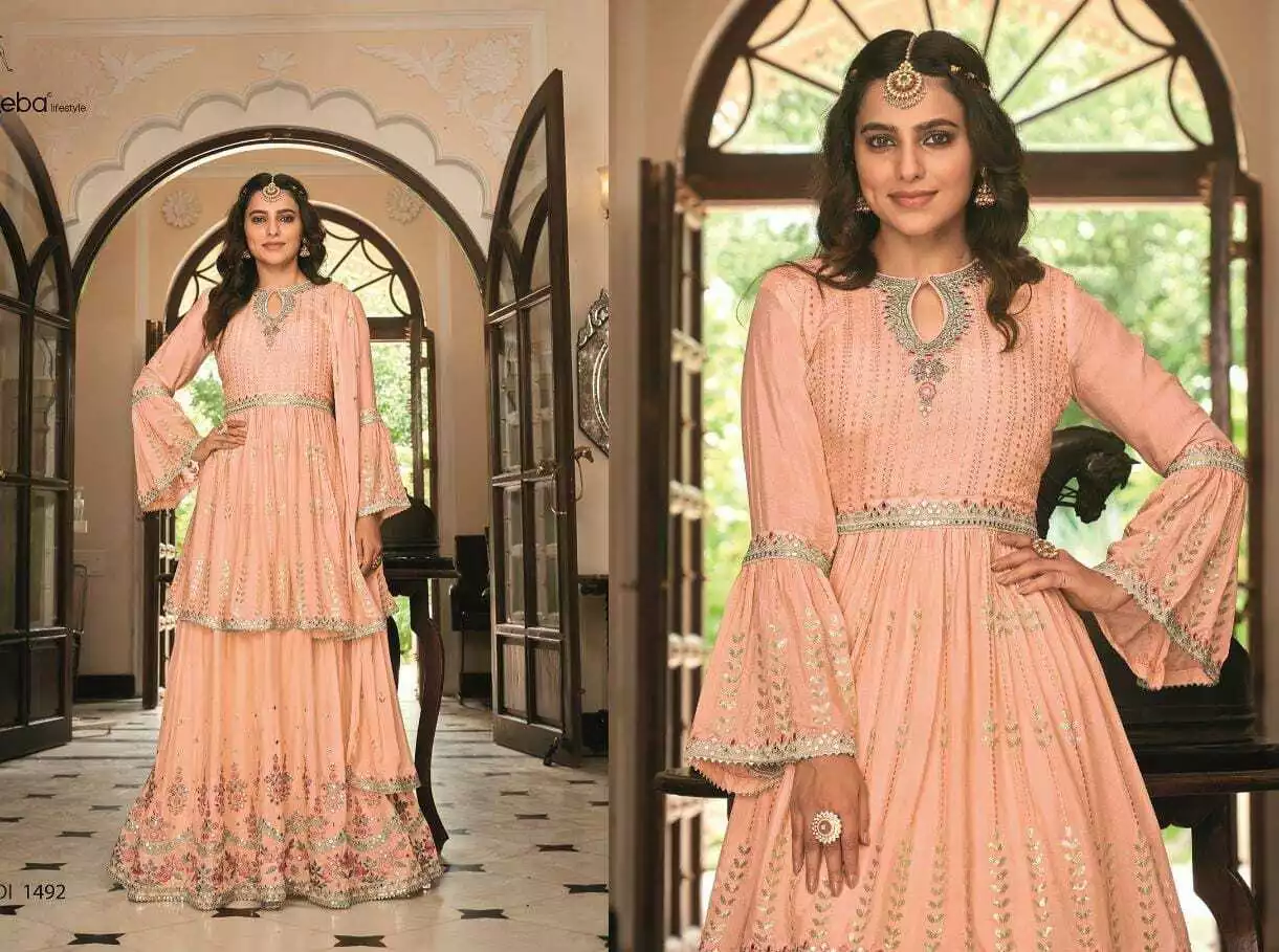 stylishfashion Indiase Pakistaanse Bruiloft Wear Salwar Kameez