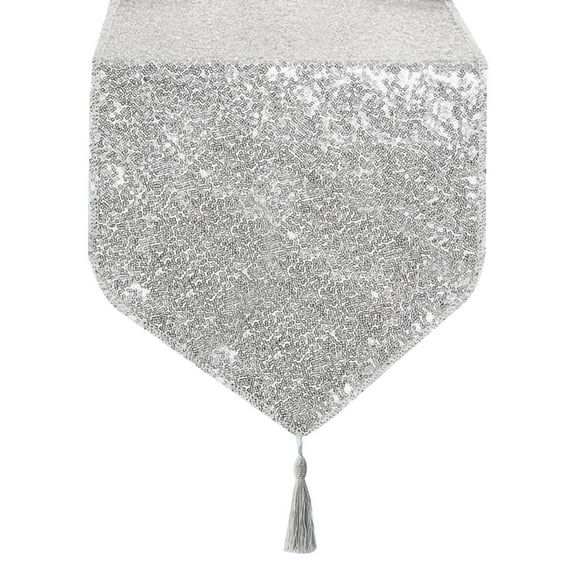 Wedding Table Runner Sparkly Gold Silver Runner for Wedding Party/Dinner Reception/Event/Bridal Shower
