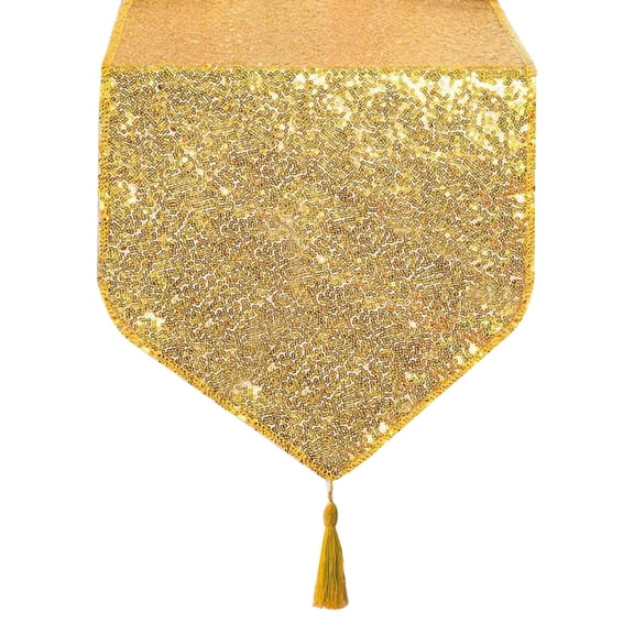 Wedding Table Runner Sparkly Gold Silver Runner for Wedding Party/Dinner Reception/Event/Bridal Shower