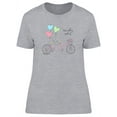 thumbnail image 1 of Wedding Tandem Bicycle T-Shirt Women -Image by Shutterstock, Female x-Large, 1 of 2