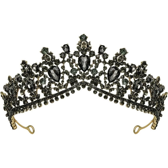 Wedding Tiara for Women, Rhinestone Bridal Crown Princess Tiara Headband, Costume Party Accessories