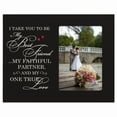 thumbnail image 1 of Wedding Vow Digitally Printed Photo Frame with Red Hearts Design, 1 of 3