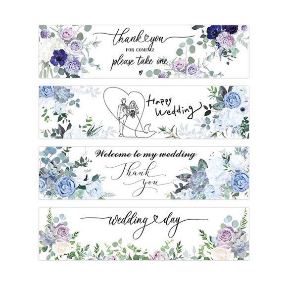 Wedding Water Bottle Labels, Floral Water Bottle Wraps Sticker for Birthday Showers Engagement Party