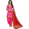thumbnail image 1 of Wedding Wear Pakistani Designer Salwar Kameez Suits Indian Punjabi Patiala Outfits ( Pink, XXL - 46 ), 1 of 5