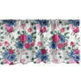 thumbnail image 1 of Ambesonne Wedding Valance Pack of 2, Colorful Bridal Bouquets, 54"X12", Multicolor, 1 of 4
