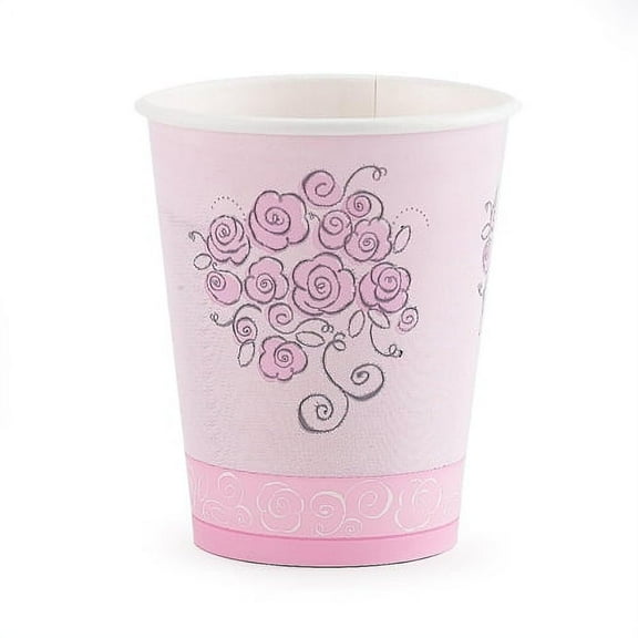 Wedding and Bridal 'Bride to Be' 9oz Paper Cups (8ct)