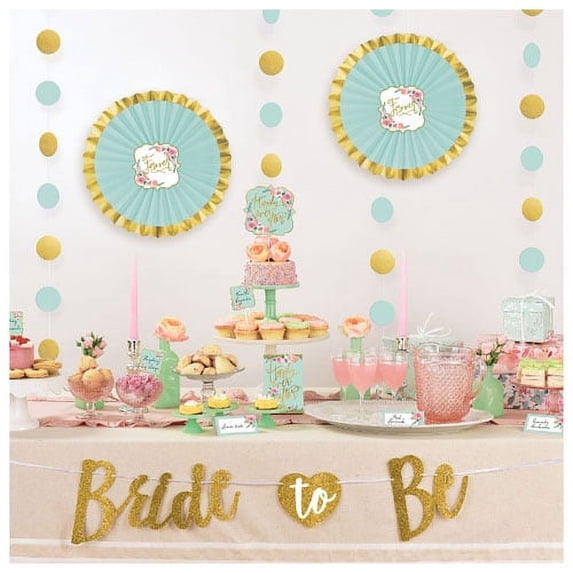 Wedding and Bridal 'Mint to Be' Deluxe Buffet Decorating Kit (23pc)