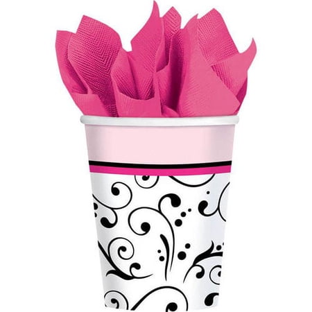 Wedding and Bridal 'Sweet Wedding' 9oz Paper Cups (18ct)