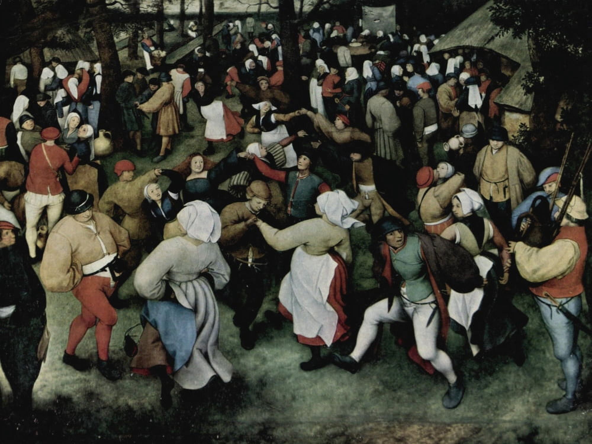 Wedding dance Canvas Art - Pieter Bruegel (18 x 24)