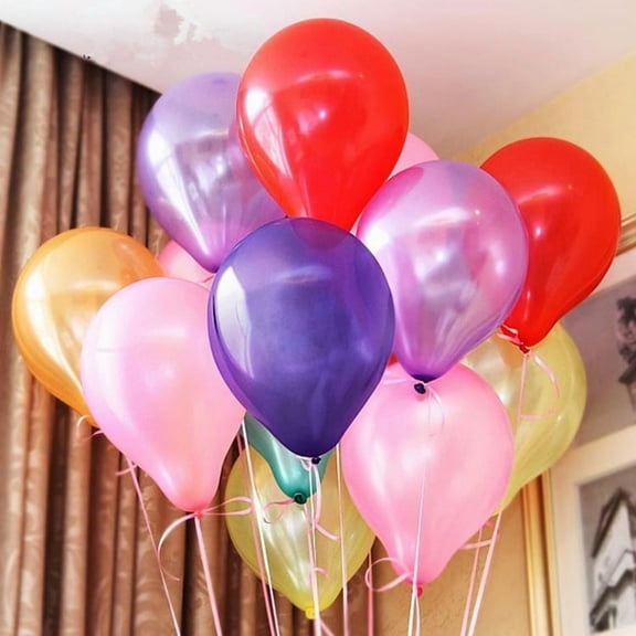 Wedding room layout extra thick pearl 2.8 grams 12 inch latex balloon birthday wedding balloon - Orange color