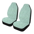 thumbnail image 1 of Wedding save the date pattern Car Seat Covers Pack of 2 Universal Front Seat Protective Cover, 1 of 5